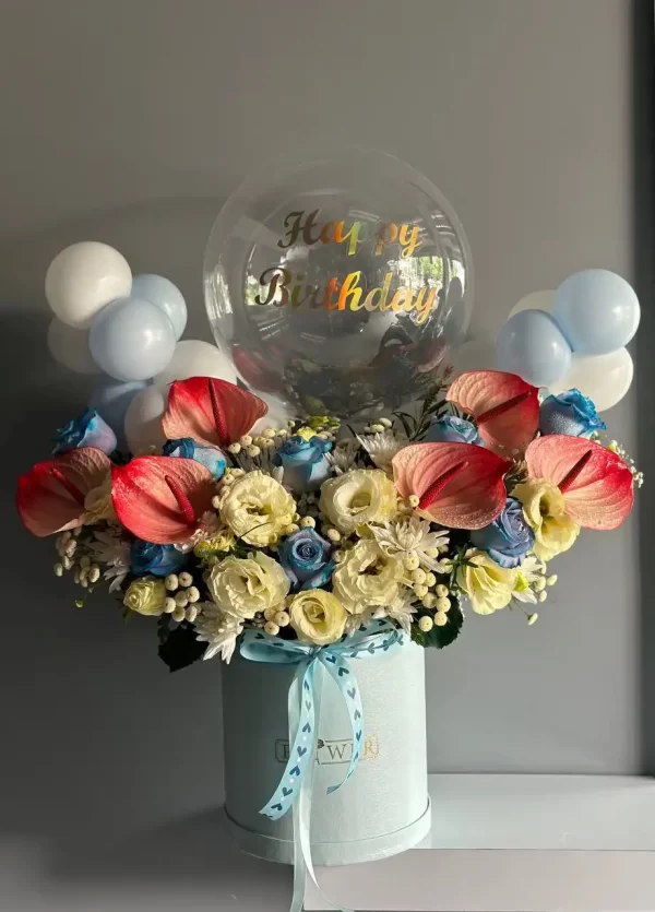 سبد گل تولد